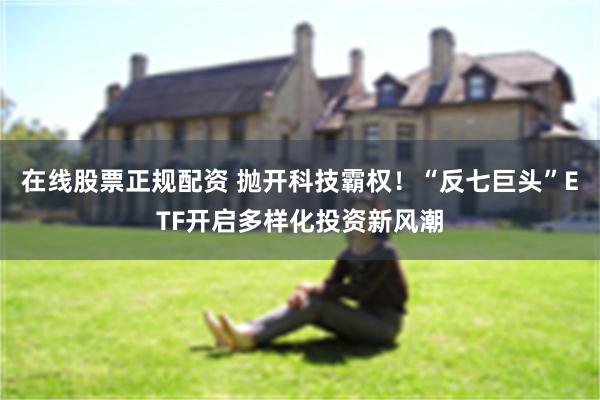 在线股票正规配资 抛开科技霸权！“反七巨头”ETF开启多样化投资新风潮